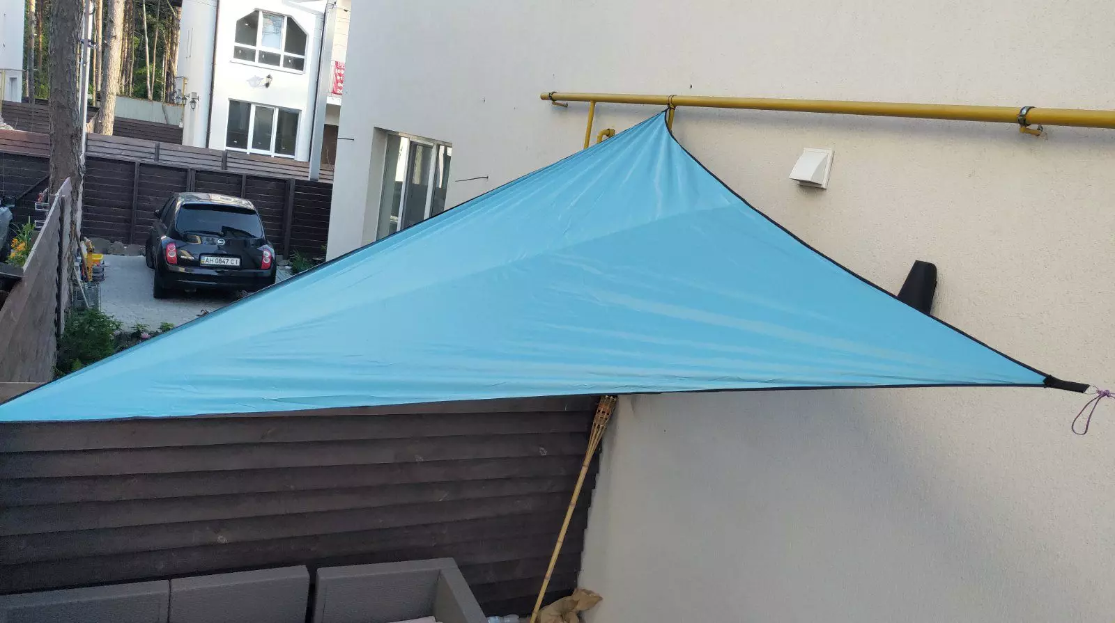 Sun Umbrella 4m Blue 2